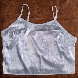 Floral Satin Camisole Top